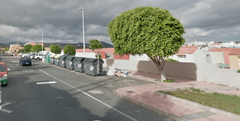 Lugar donde ocurrió el accidente (Foto TA)